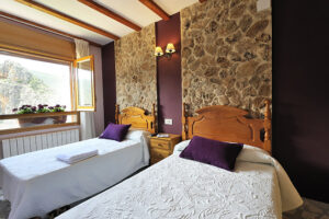Habitación doble con dos camas - MIralmundo hotel rural en Aýna Albacete