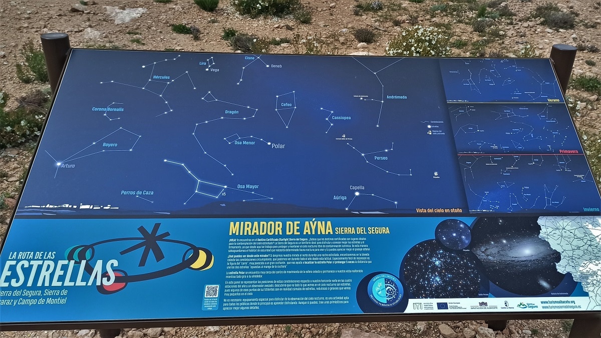 Aýna municipio starlight de la Sierra del Segura