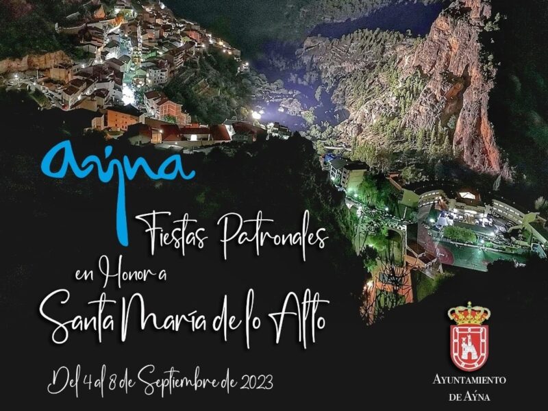 Fiestas Ayna 2023 Portada 2