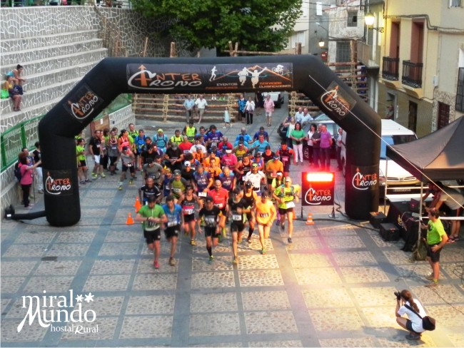 Desafio trail sierra del segura amanece ayna Ayna a la carrera