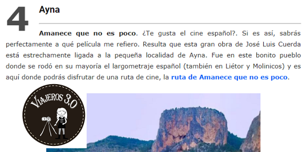 Prensa Viajeros 30 Miralmundo Ayna