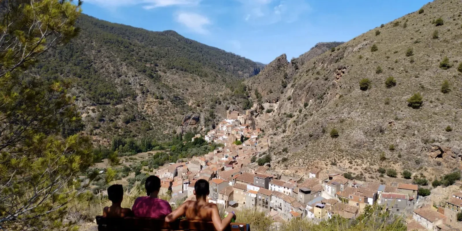 El mirador del bando del Pinico en Ayna